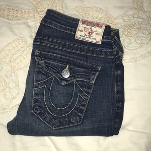 True Religion Women’s Straight Leg Jean